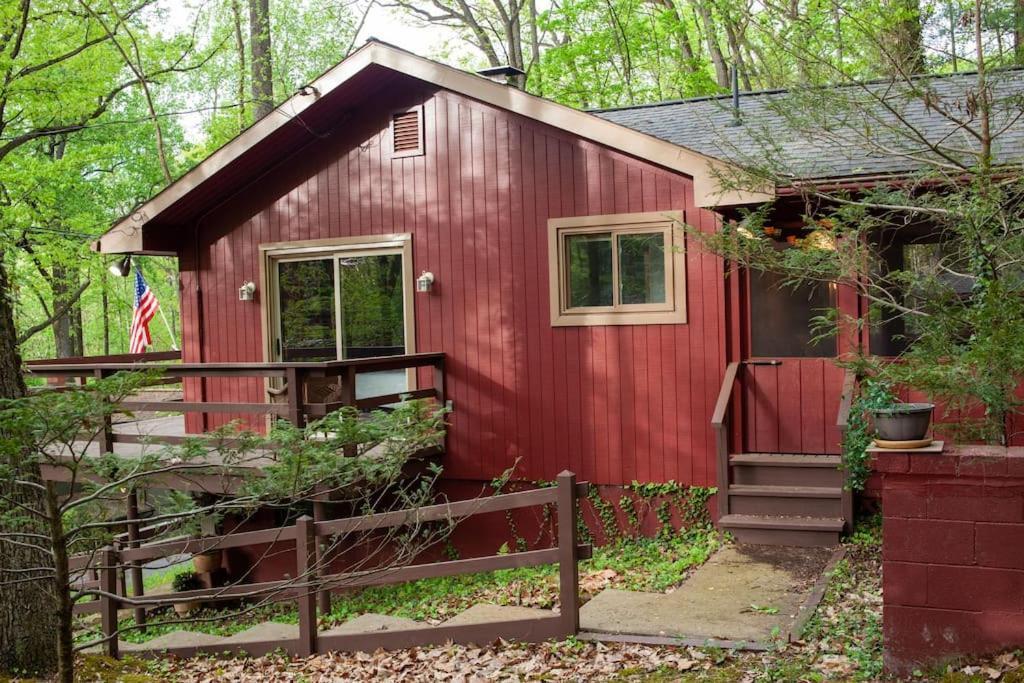 Modern Cabin With Hot Tub Grill Lake Beach Wineries Hiking Fishing And Hershey Park Family And Pet Friendly Superhosts On Ab&B Mount Gretna Eksteriør bilde
